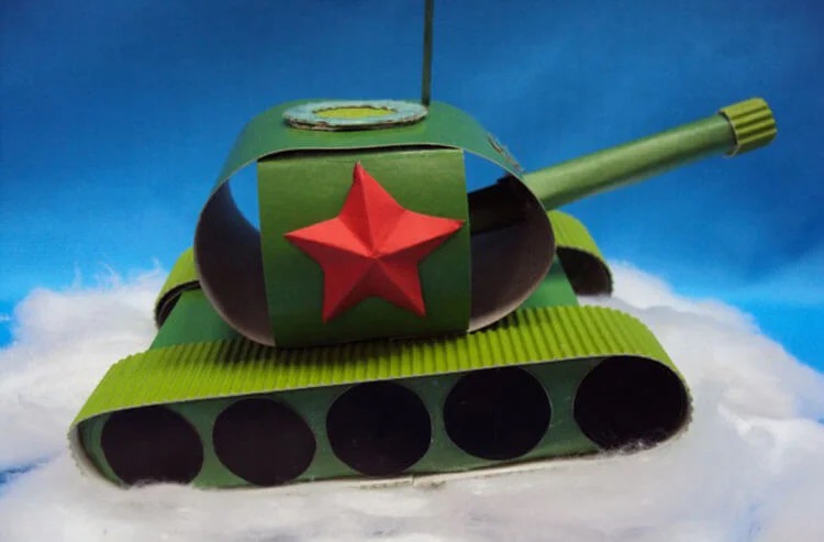 как сделать танк из бумаги своими руками оригами танк — Video | VK